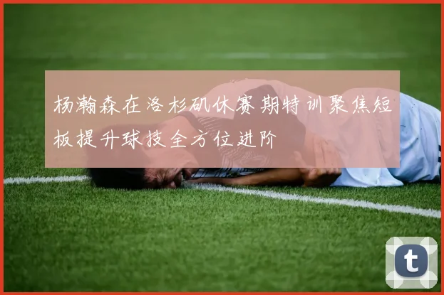 杨瀚森在洛杉矶休赛期特训聚焦短板提升球技全方位进阶